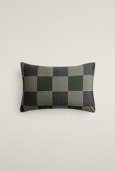 TAIE D’OREILLER ENFANT COTON PATCHWORK NOËL - Multicolore de Zara
