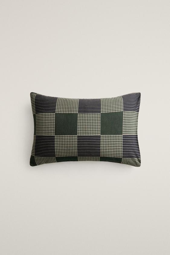 TAIE D’OREILLER ENFANT COTON PATCHWORK NOËL - Multicolore de Zara - Image 0