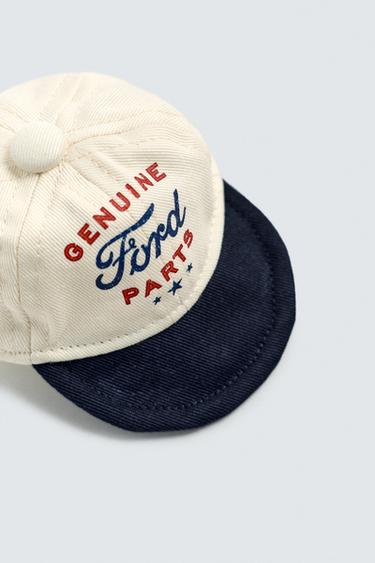 FORD © CAP KEY RING - Ecru by Zara