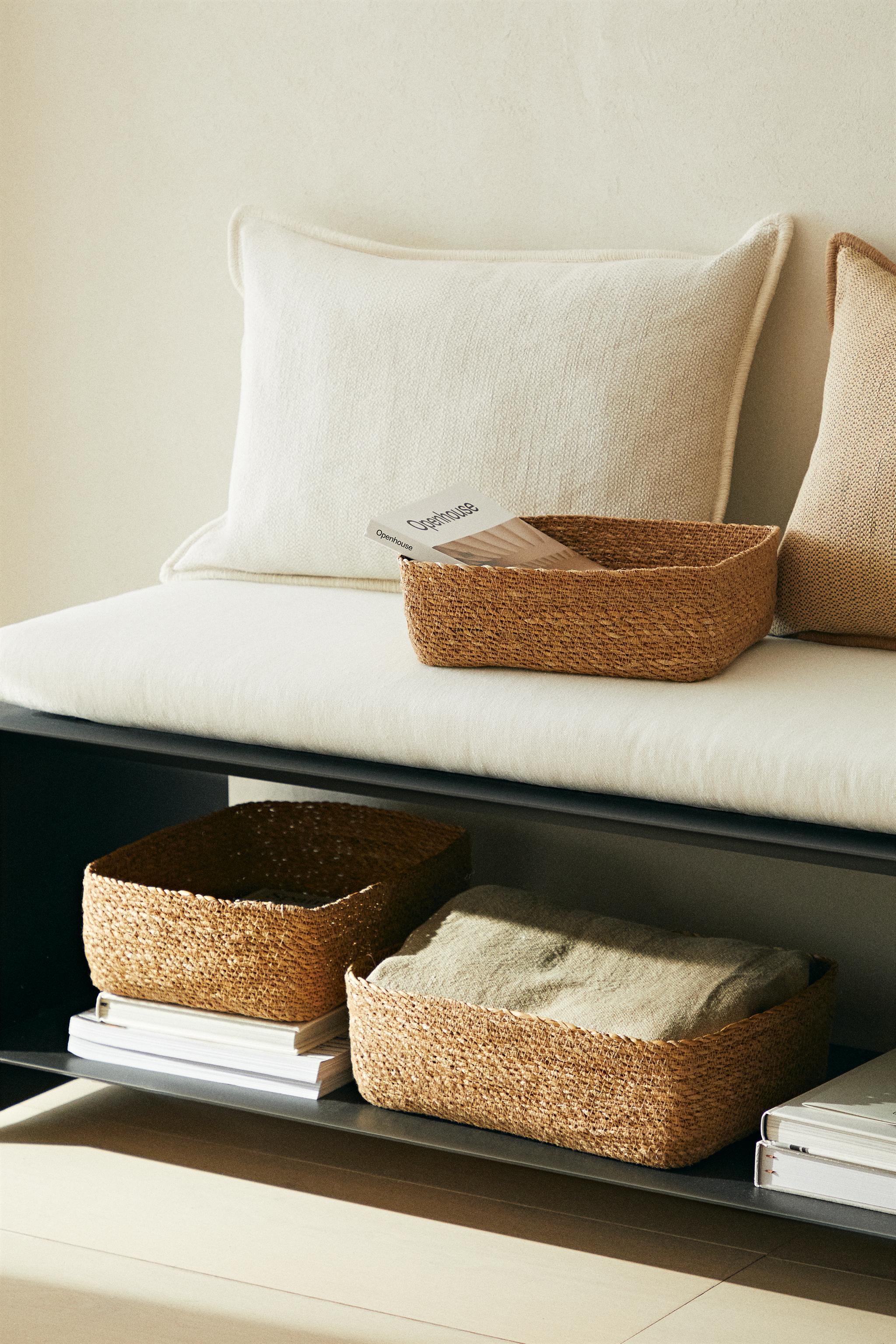 Los Special Price de Zara Home incluyen muchas cestas y cajas (que nunca  sobran) para mantener el orden en casa
