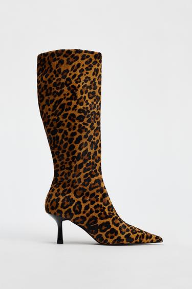 KOEN KOZAKY NA PODPATKU SE ZVECM POTISKEM - Leopard od Zara