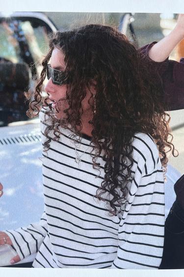 SOFT STRIPED T-SHIRT - White by Zara