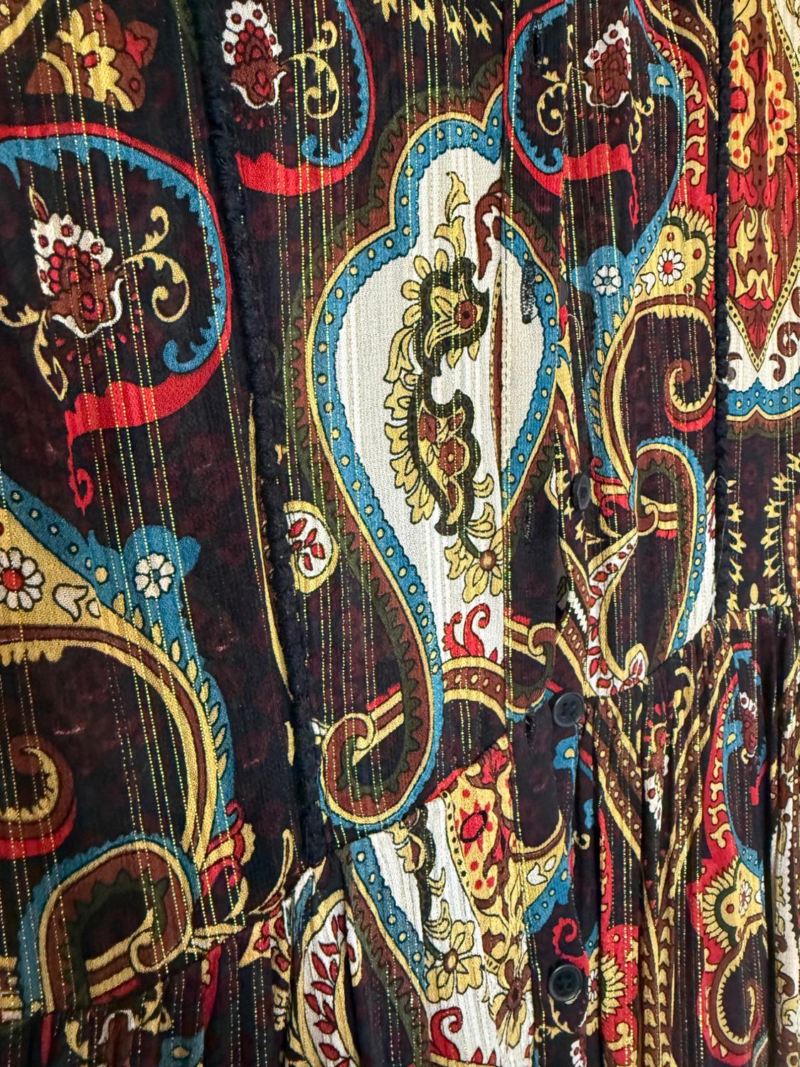 LONG PRINTED DRESS - Image 3
