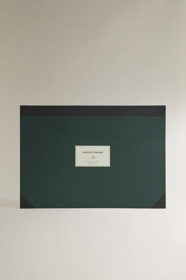 A3 MONTHLY PLANNER - Green by Zara