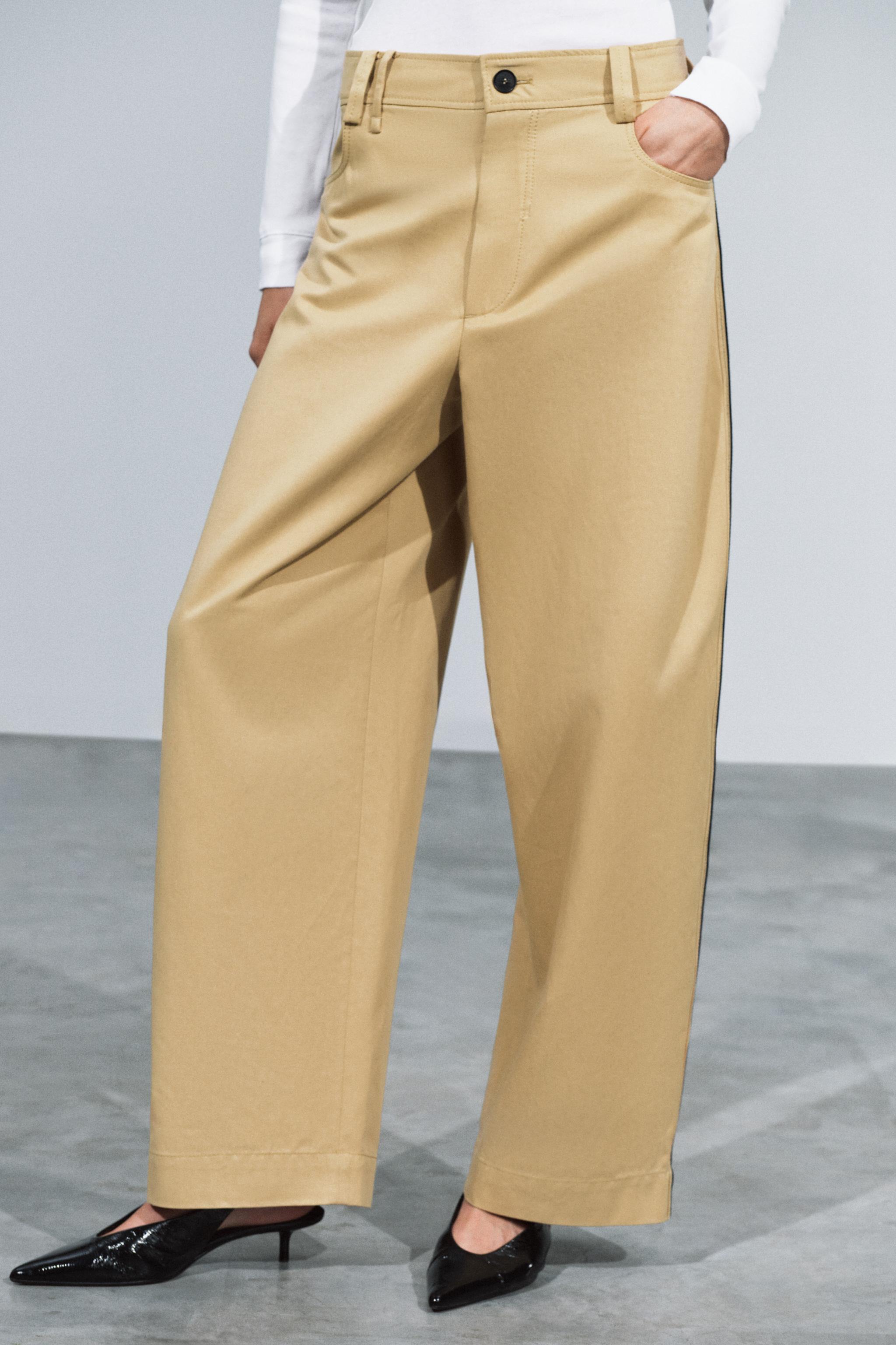 ZW COLLECTION BAGGY PANTS WITH SIDE STRIPE - thumbnail 2