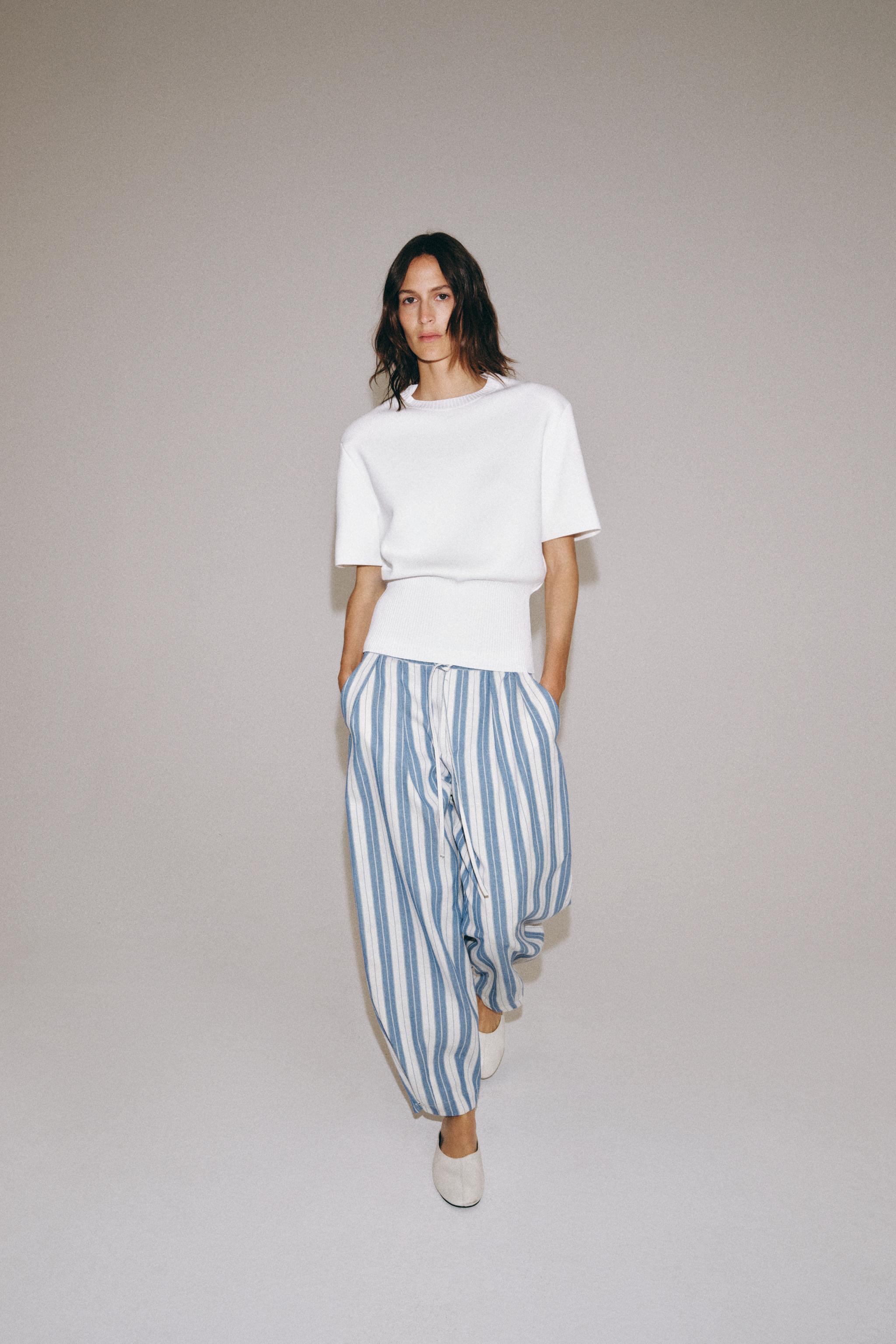 ZW COLLECTION STRIPED PAJAMA PANTS