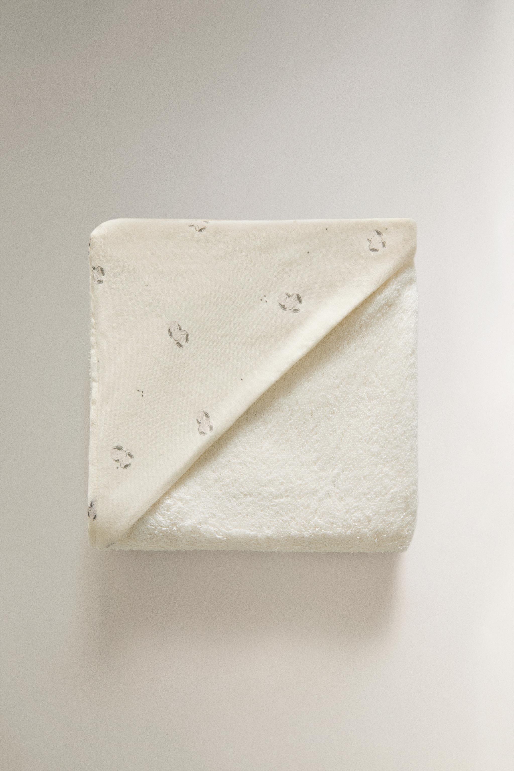 BUNNY HOODED BABY TOWEL