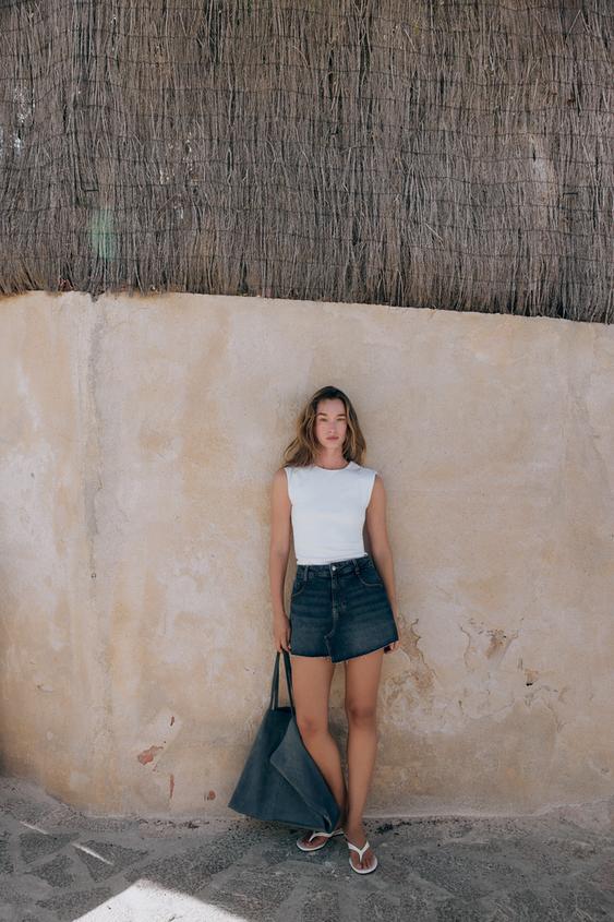 SLEEVELESS TOP - White by Zara - Image 0
