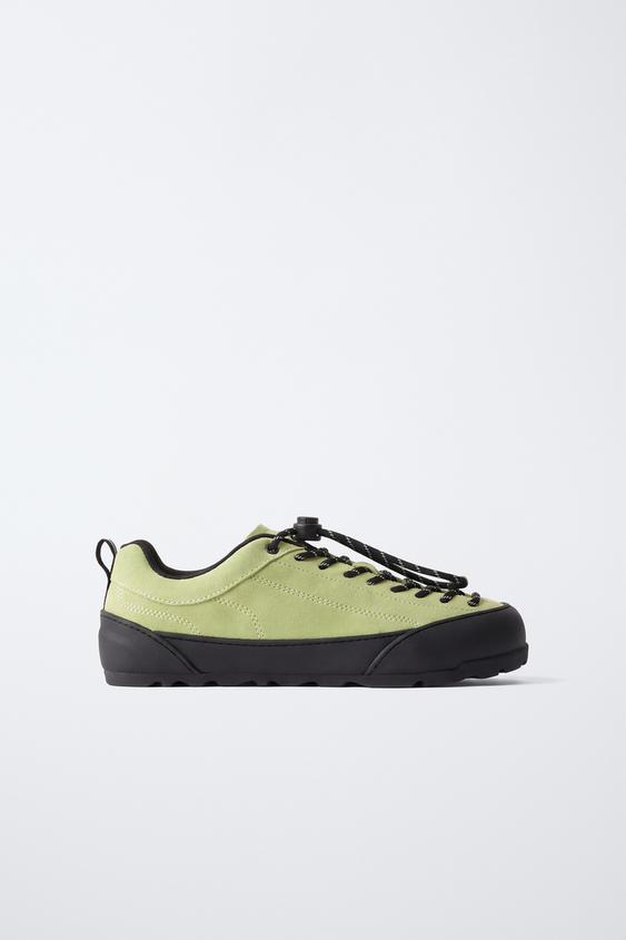 Sport-Sneaker mit Kontrast - Gelb von Zara - Bild 0