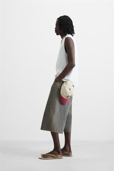 DÉBARDEUR EN MAILLE - Blanc de Zara - Image 3