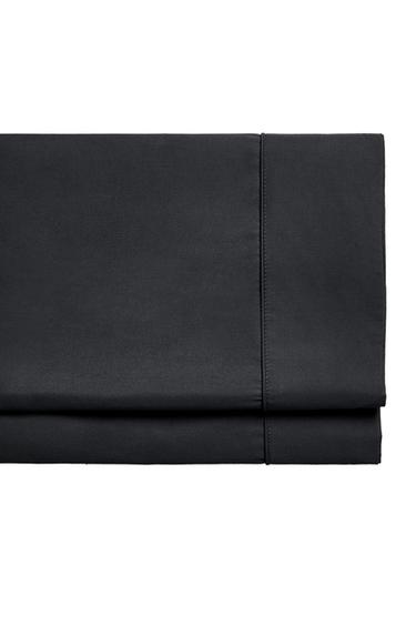 PERCALE COTTON FLAT SHEET (300 THREAD COUNT) - Blue by Zara