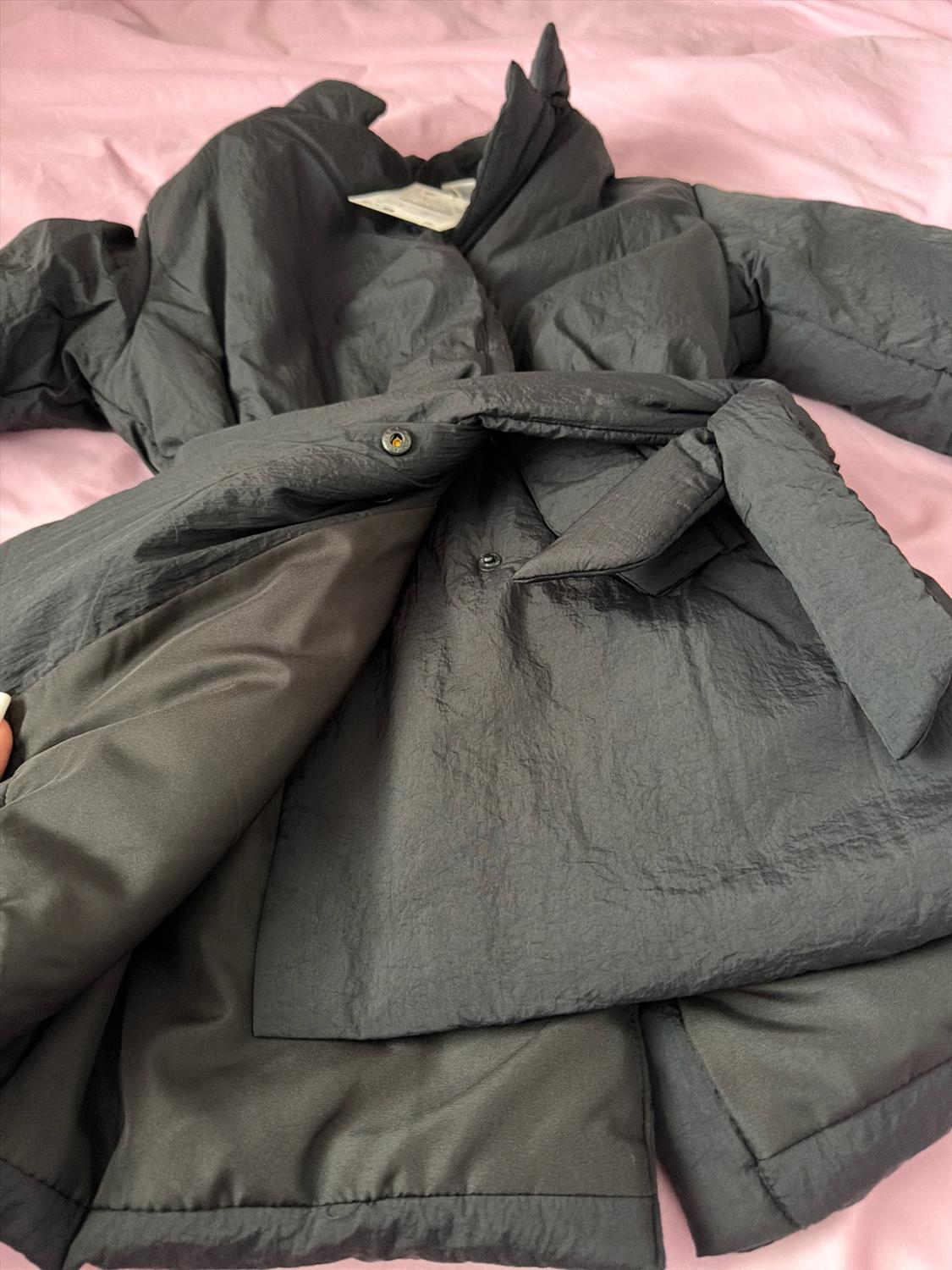 PADDED TRENCH COAT - Image 3