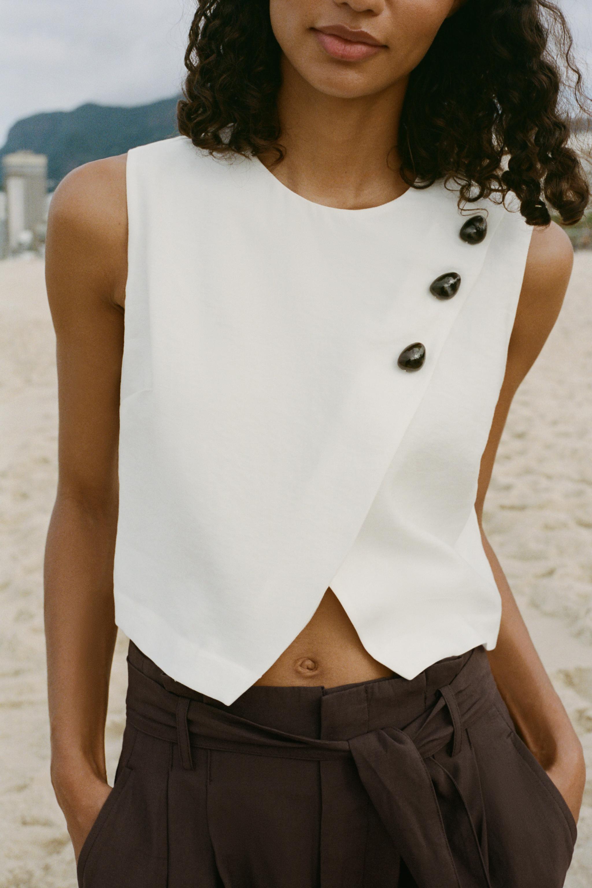 クロップ丈トップス – レディース | ZARA 日本