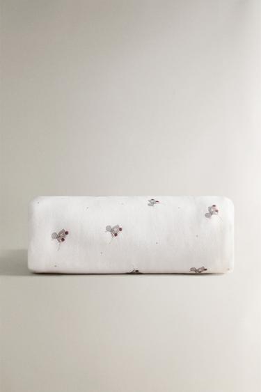 CHILDREN'S DUCKLING BATH TOWEL - Oyster-white by Zara - Image 1
