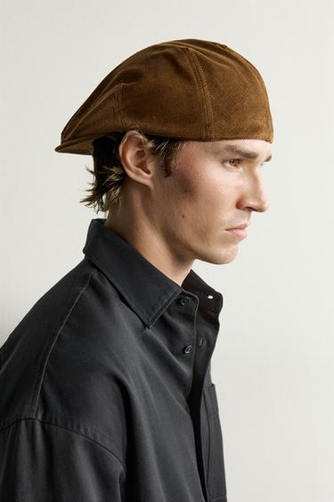 COTTON CORDUROY CAP — Brown 2