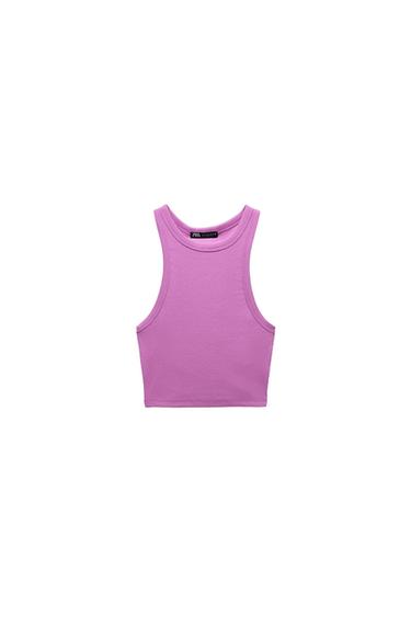 RIBBED TANK TOP