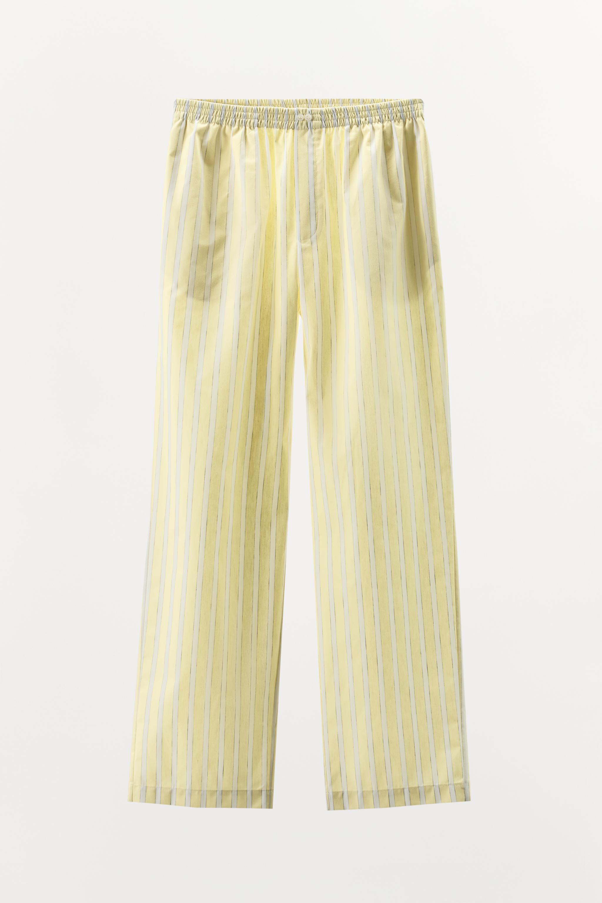 STRIPED PAJAMA PANTS