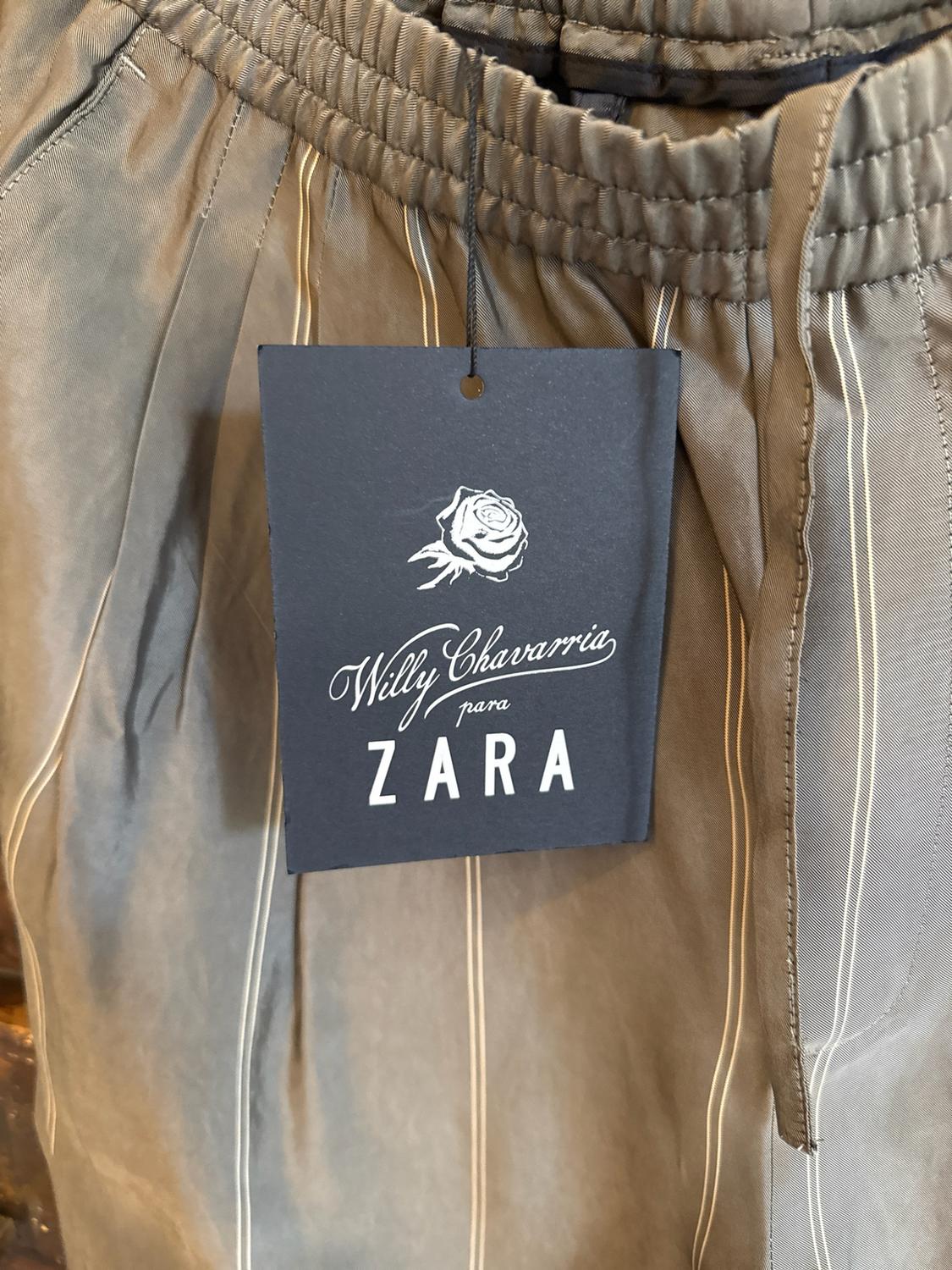 JACQUARD CUPRO TROUSERS WILLY CHAVARRIA X ZARA - Image 2