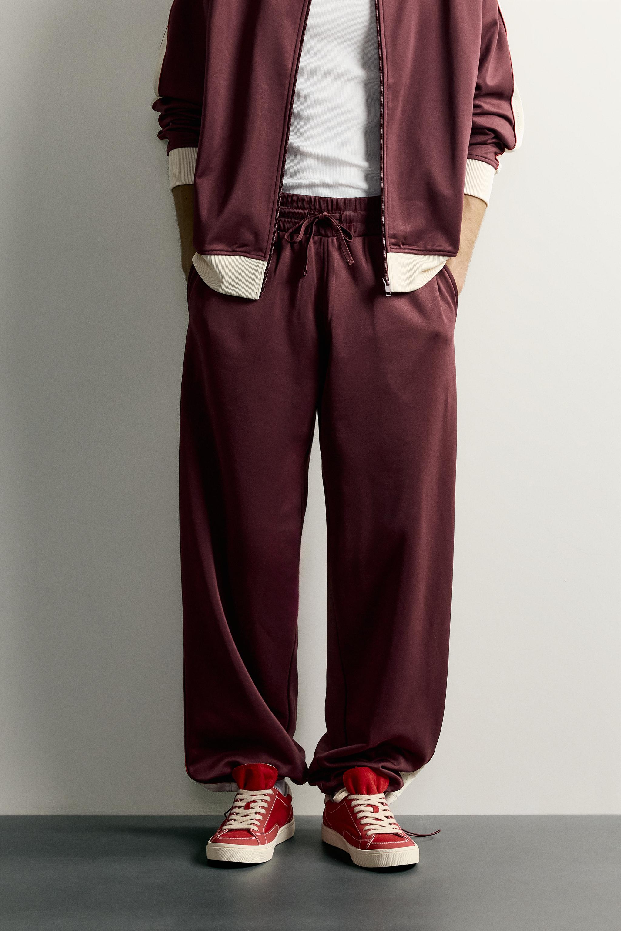 RETRO CONTRAST STRIPE TRACK PANTS - thumbnail 8