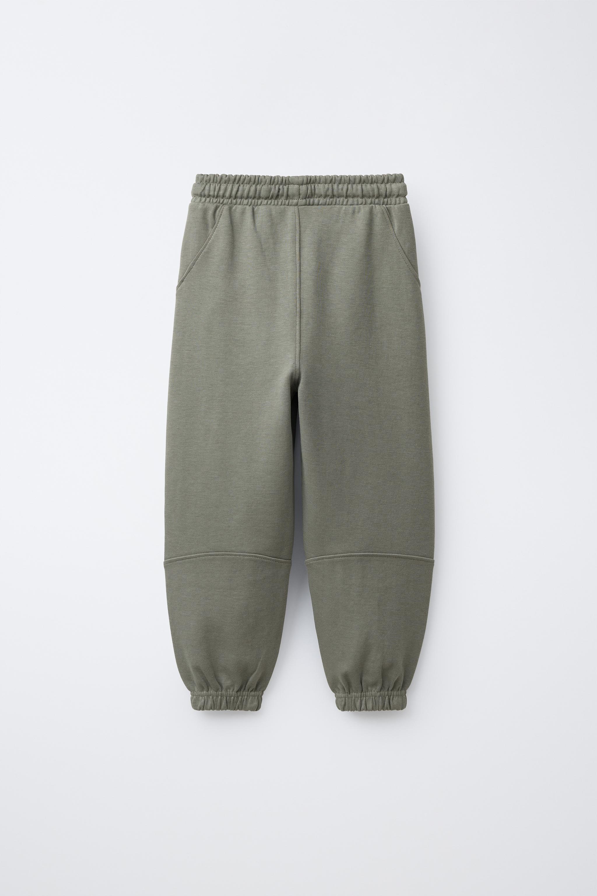 PANTALON BALLOON COMBINÉ PIQUÉ