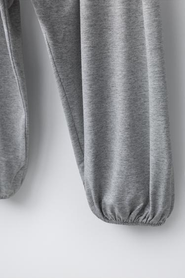 FLOWING SAROUEL TROUSERS - Grey marl by Zara - Image 3