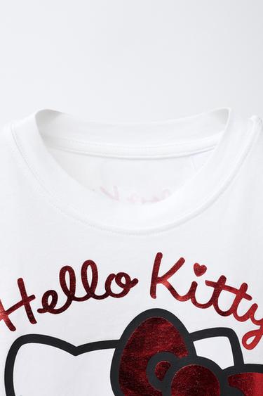 T-SHIRT IMPRIMÉ HELLO KITTY © SANRIO - Blanc de Zara - Image 2