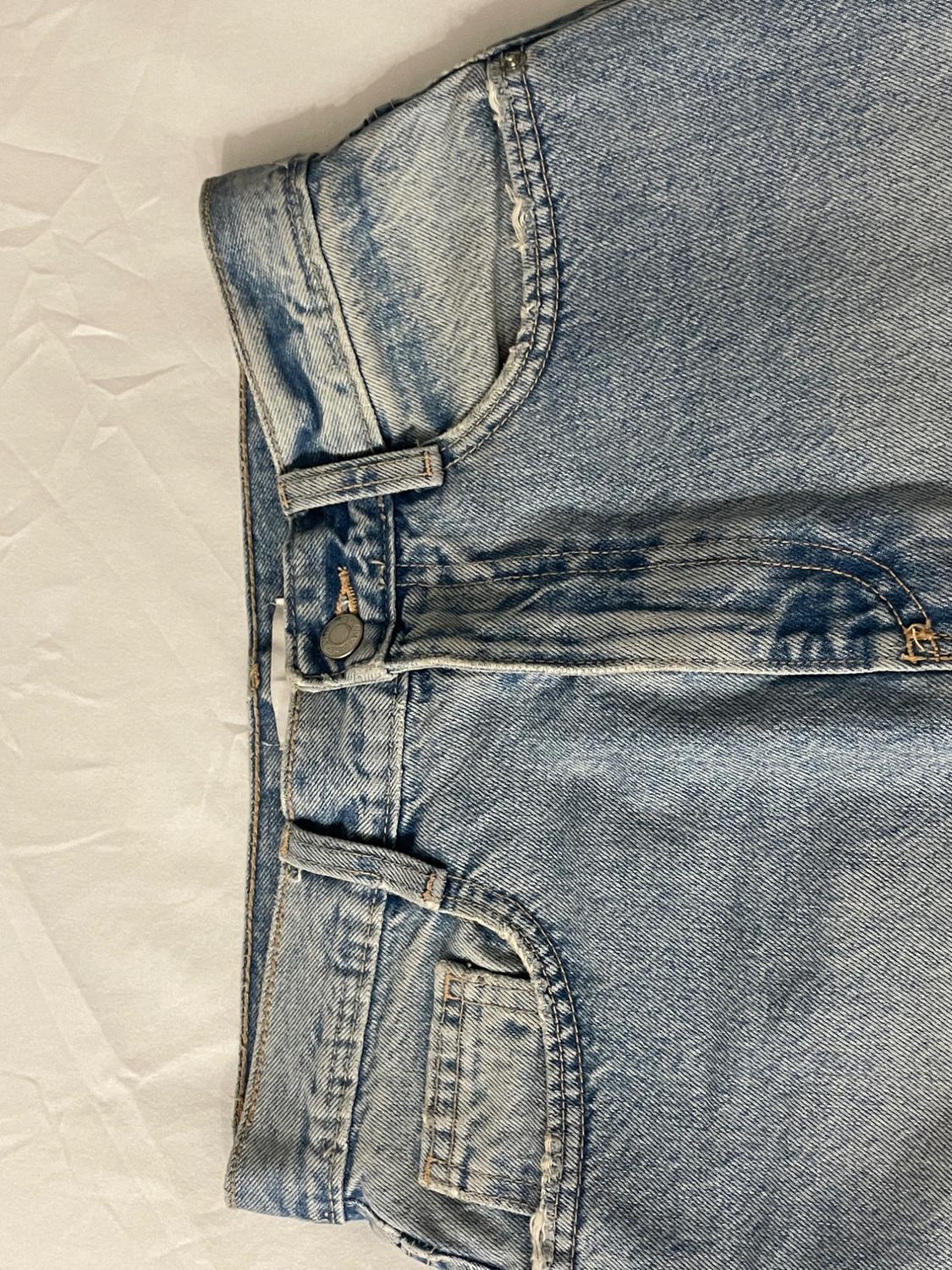 LONG DENIM TRF SKIRT - Image 4