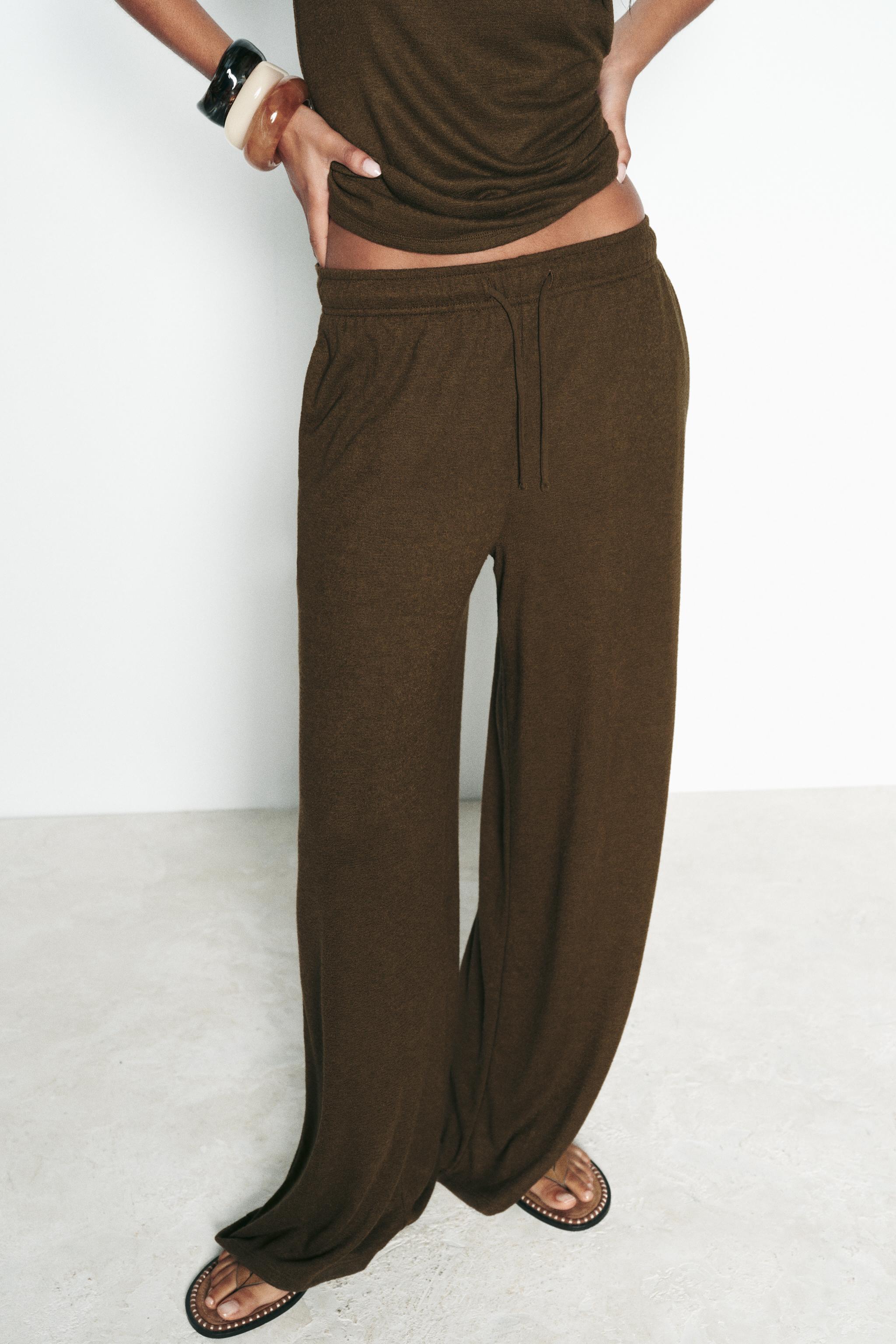 Flowy trousers zara online