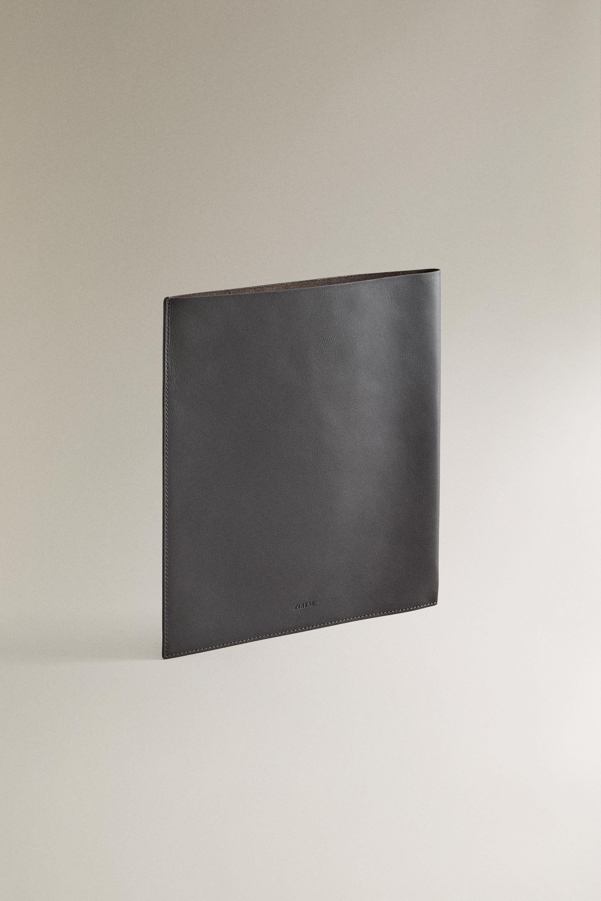 LEATHER IPAD CASE - Chocolate Brown | ZARA United States
