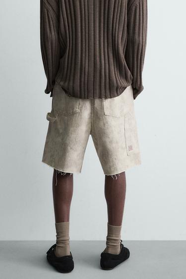CARPENTER POCKET BERMUDA SHORTS - Printed by Zara - Image 2