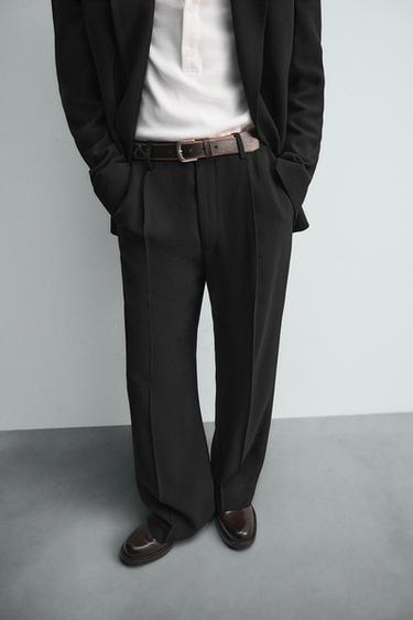 LIMITED EDITION SUIT TROUSERS - Black by Zara - Image 5