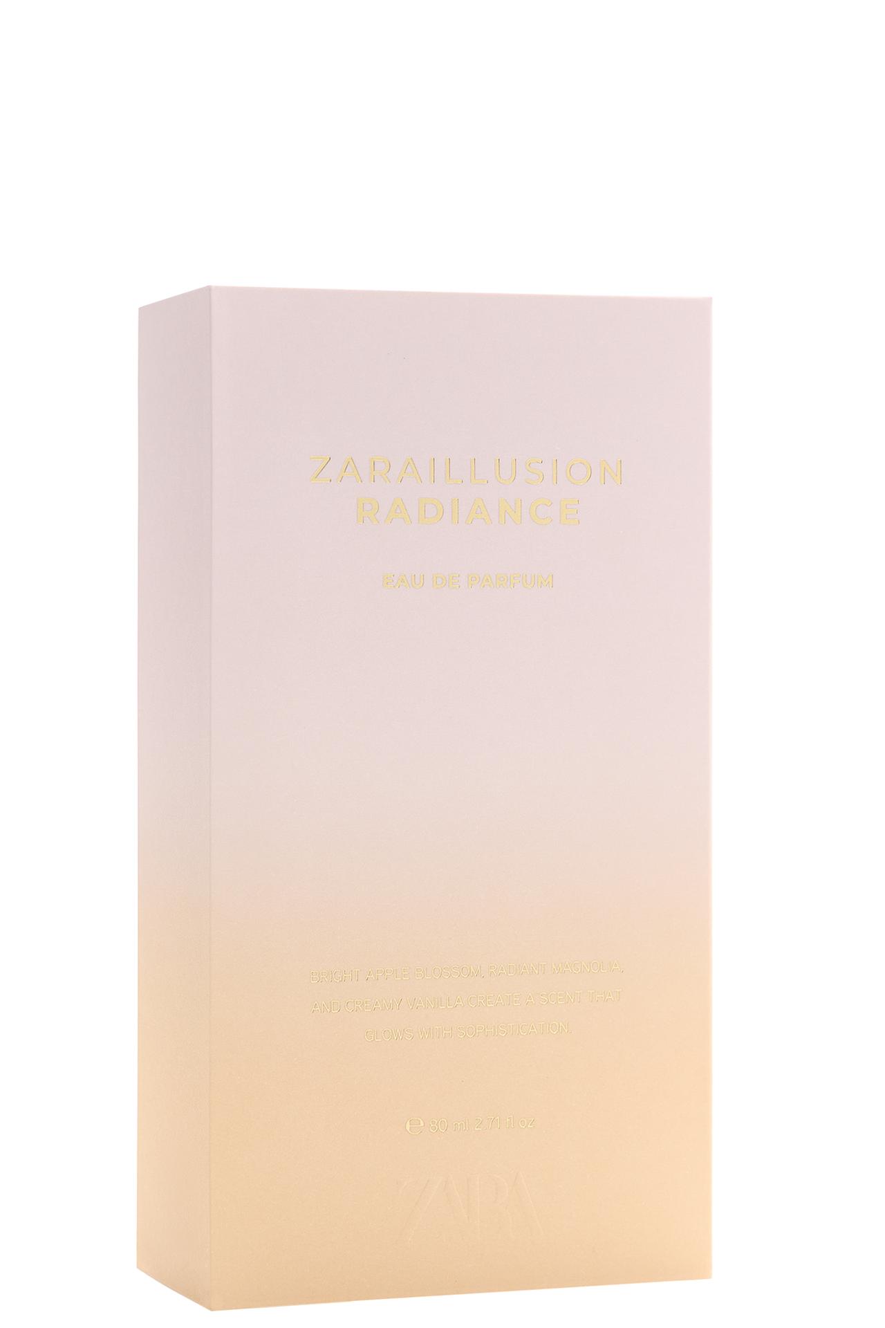 ZARA ILLUSION RADIANCE EAU DE PARFUM 80 ML (2.71 FL OZ) — TINTED LEATHER