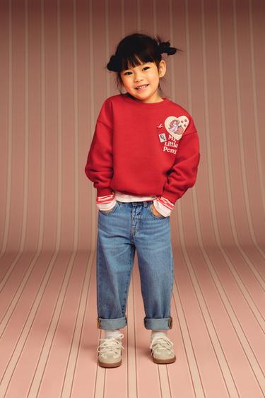 MY LITTLE PONY® HEART PATCH SWEATSHIRT - Red by Zara