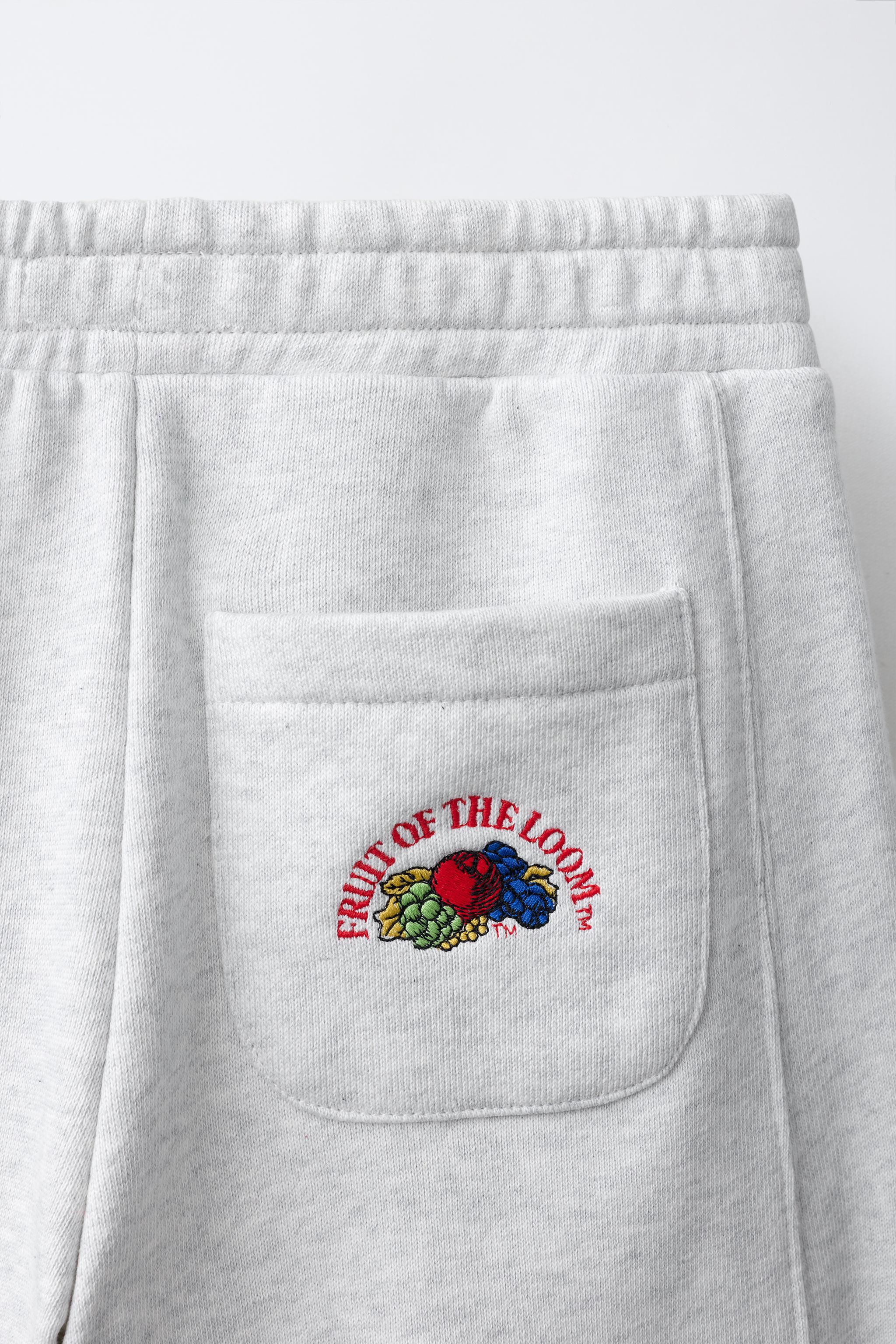 PANTALON BALLON BRODÉ FRUIT OF THE LOOM™