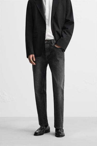 JEAN COUPE ÉTROITE - Charbon de Zara - Image 1