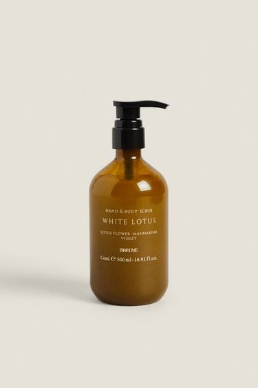 (500 ML) KÖRPERPEELING WHITE LOTUS - Kräftiges Rot von Zara