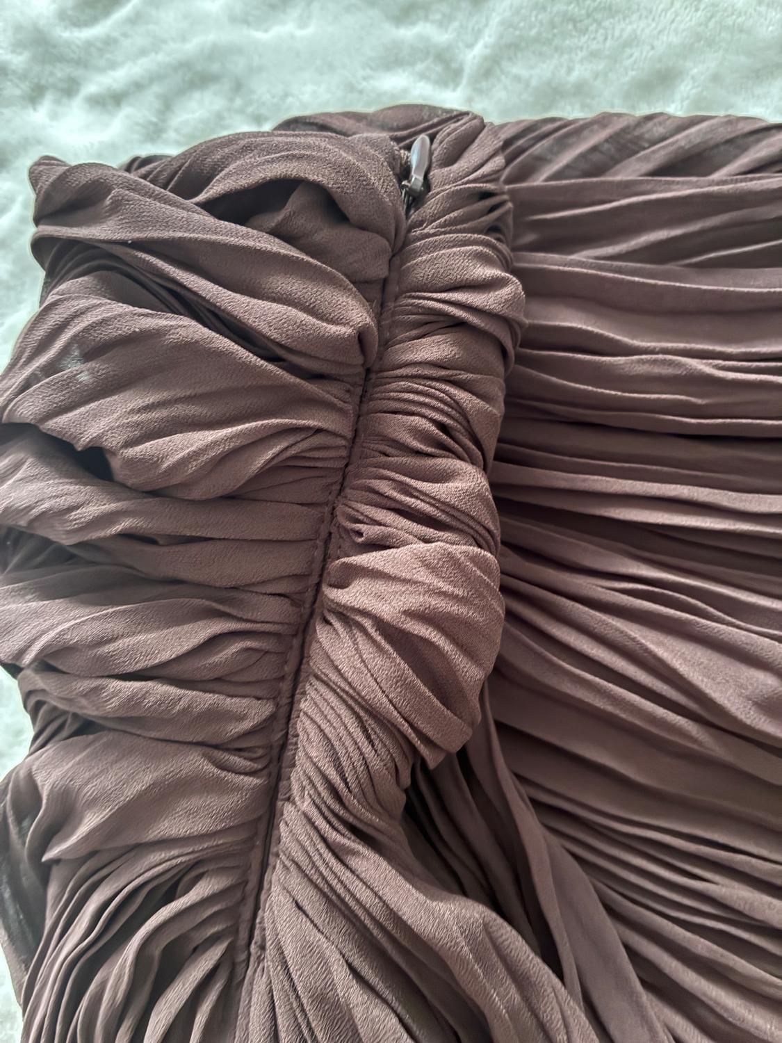 ZW COLLECTION PLEATED MIDI SKIRT - Image 4