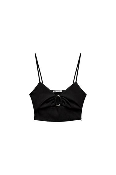 TOP CROP CUT OUT
