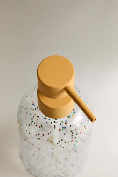 GLITTER RESIN SOAP DISPENSER - Multicoloured by Zara - Image 2