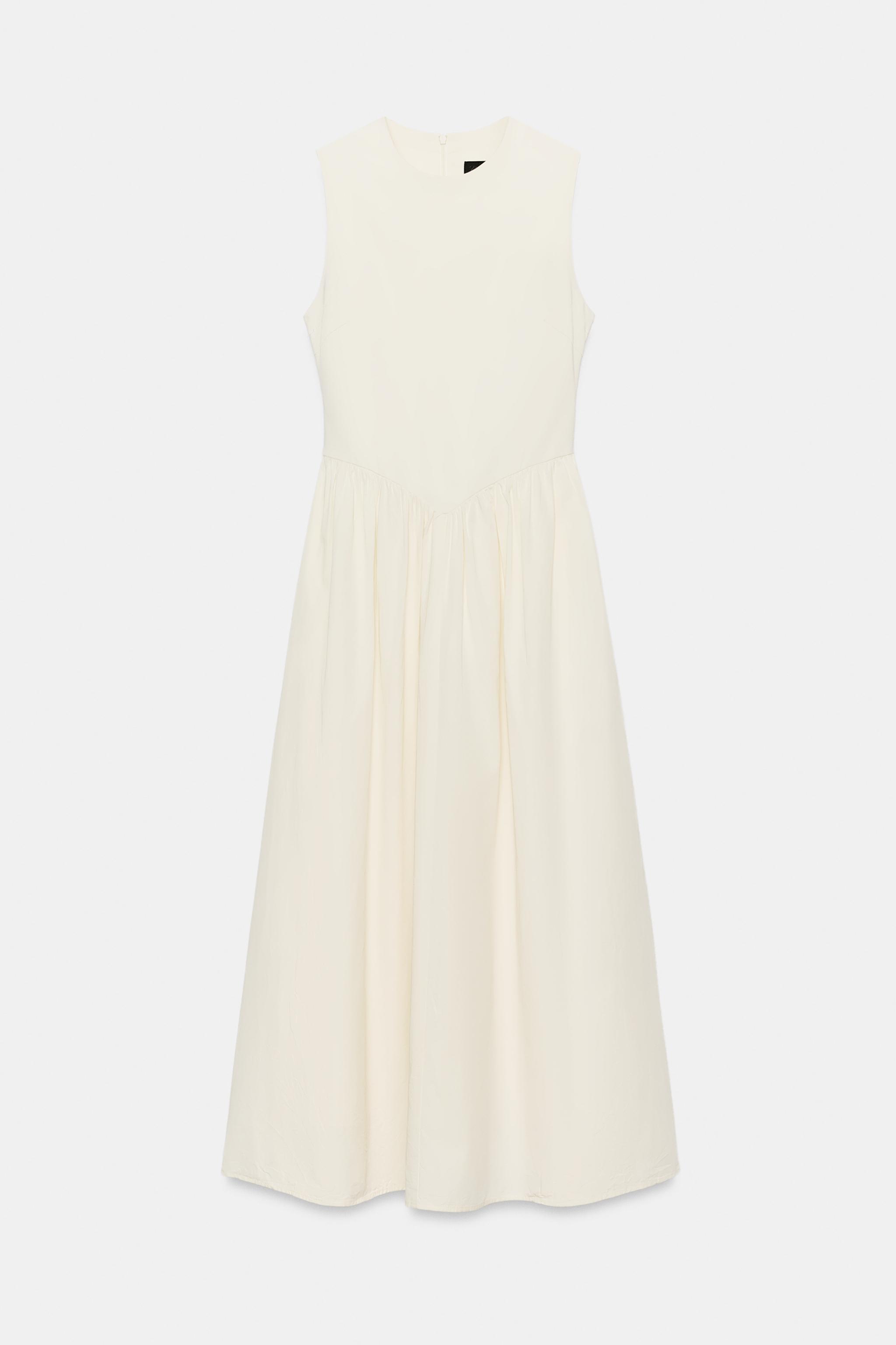 COMBINATION MIDI DRESS