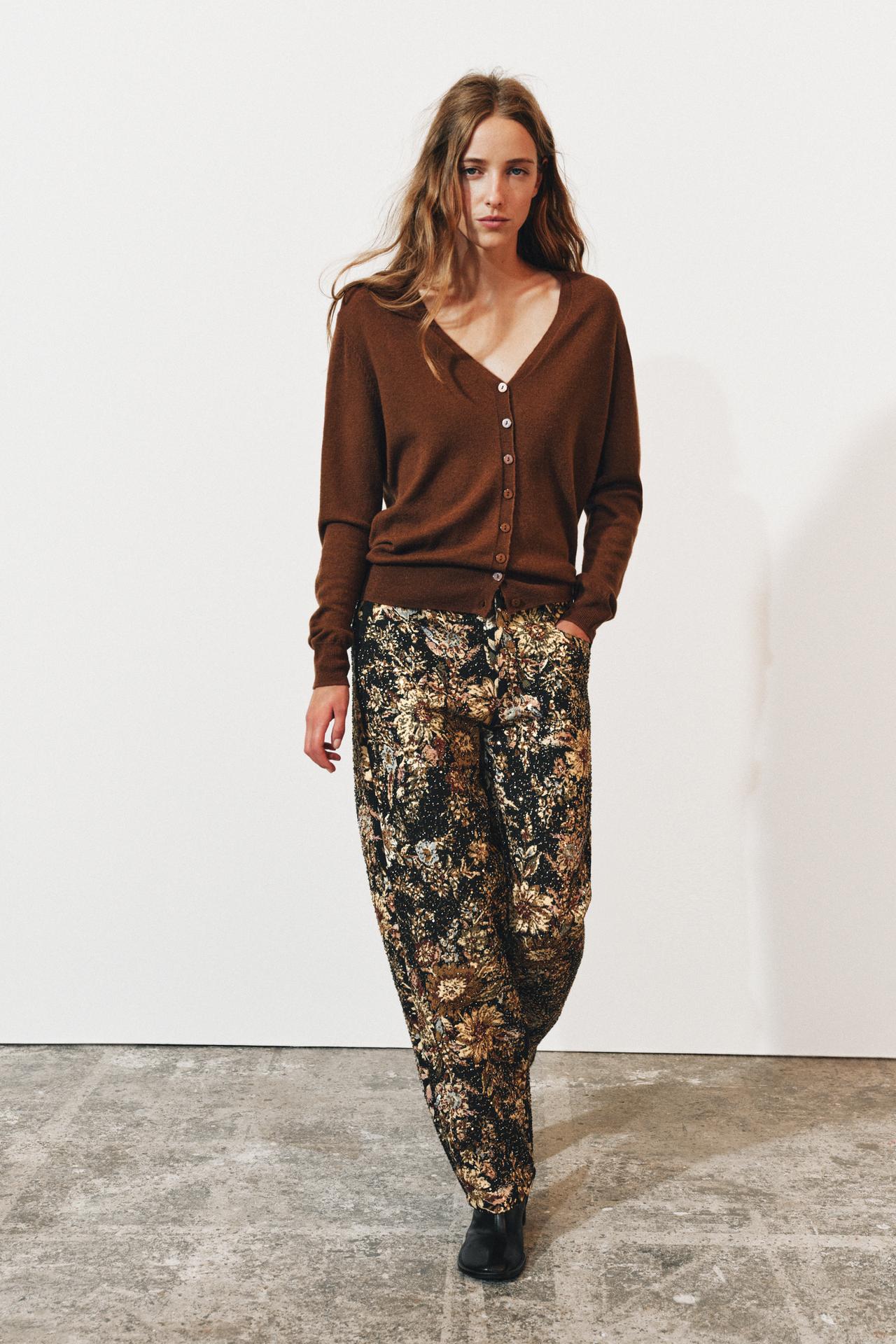 EXTRA-SOFT 100% WOOL JACKET — Brown
