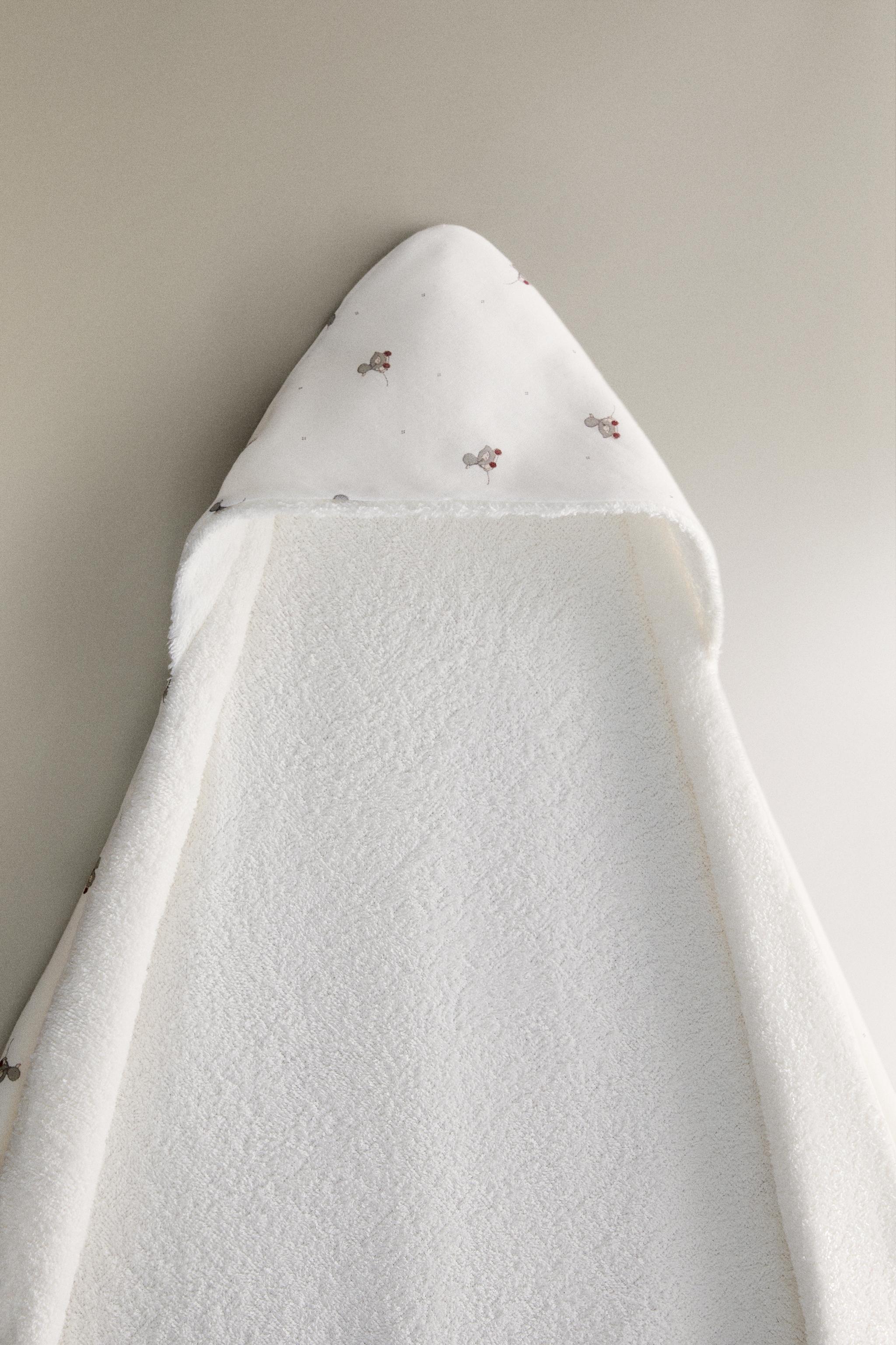 Zara baby towel sale