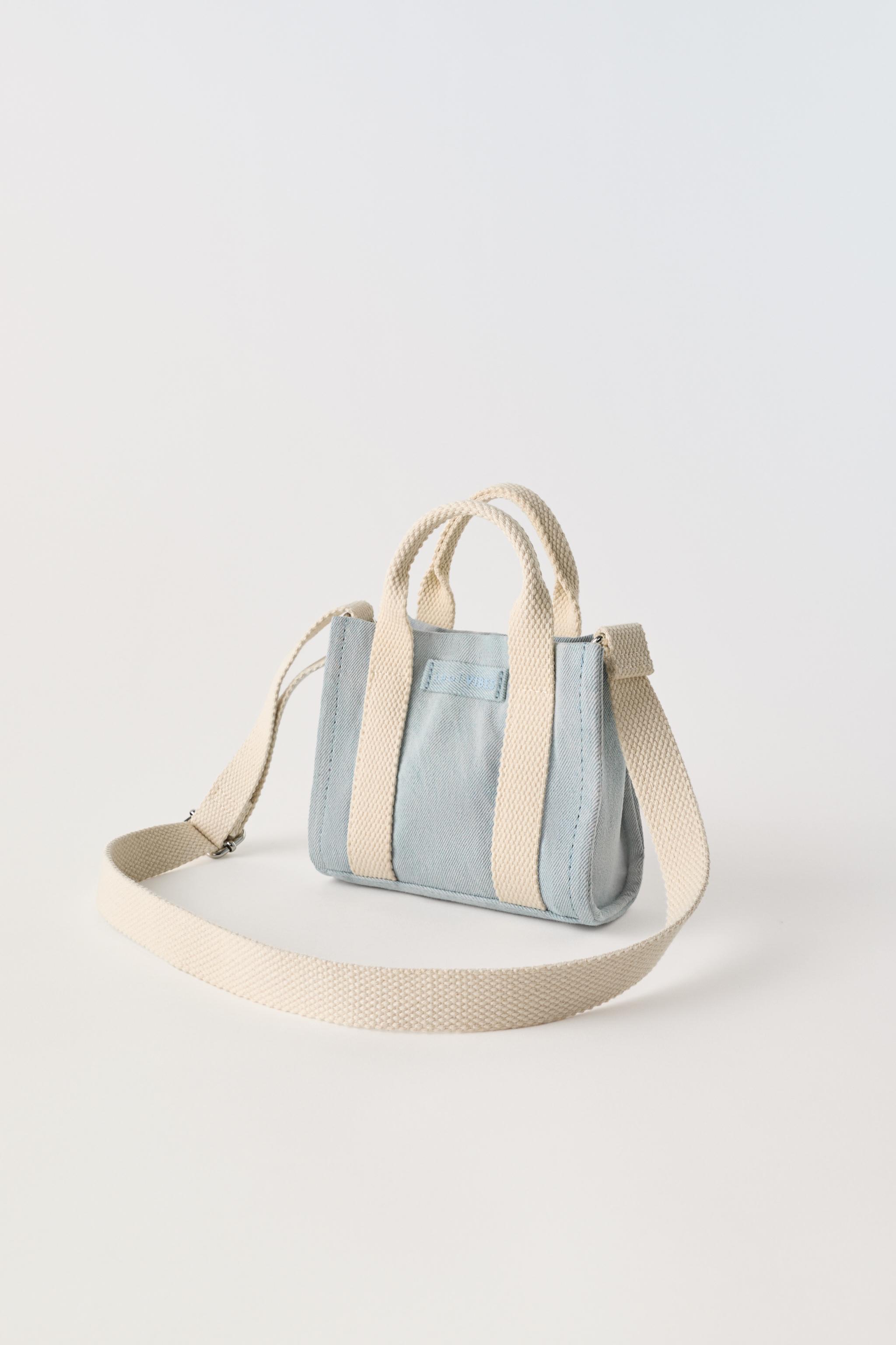 MINI DENIM CROSS BODY BAG Blue ZARA South Africa
