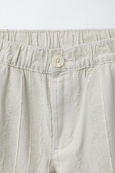 TEXTURED BERMUDA SHORTS - Sea green by Zara - Image 2