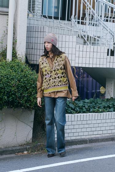 OVERSIZE SHIRT ZW COLLECTION - Caramel by Zara