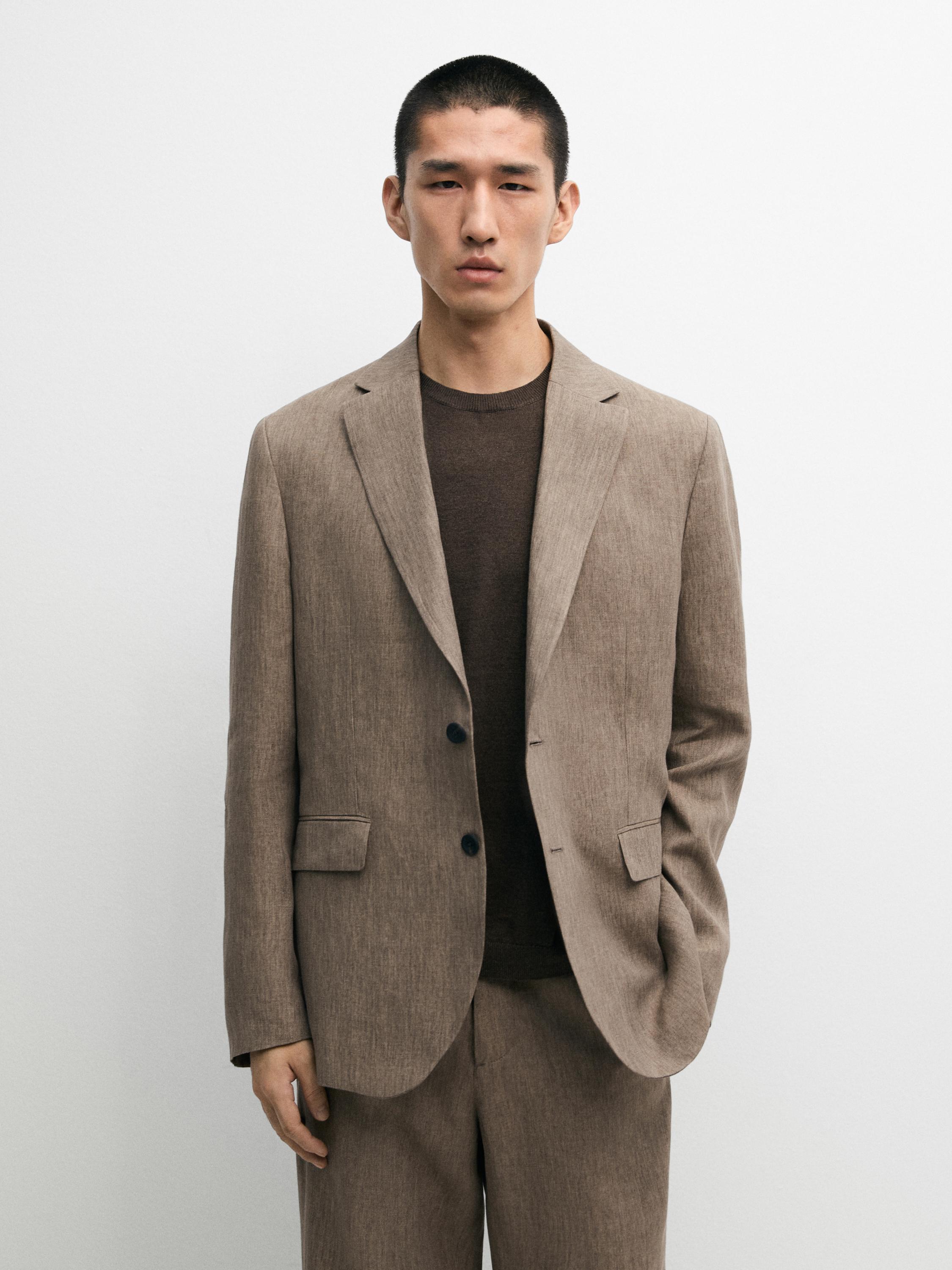 Veste de costume 100 % lin
