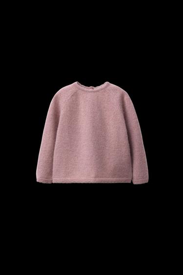100% CASHMERE SWEATER - Light pink by Zara - Image 0