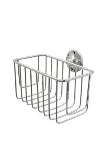 METAL SHOWER SHELF - Silver by Zara