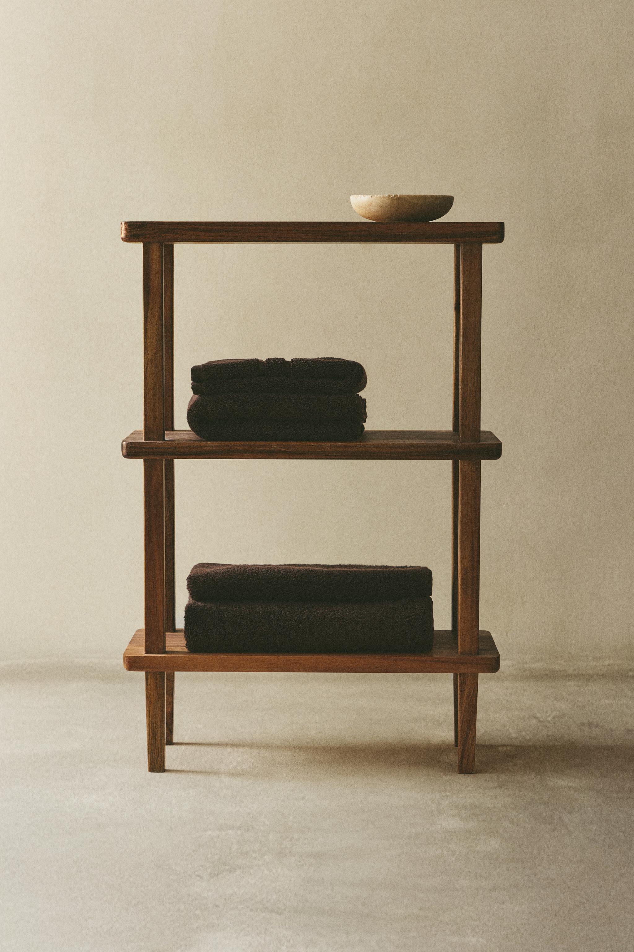 おしゃれ♪ZARA HOME定価¥18,990！アカシアストレージラック4段