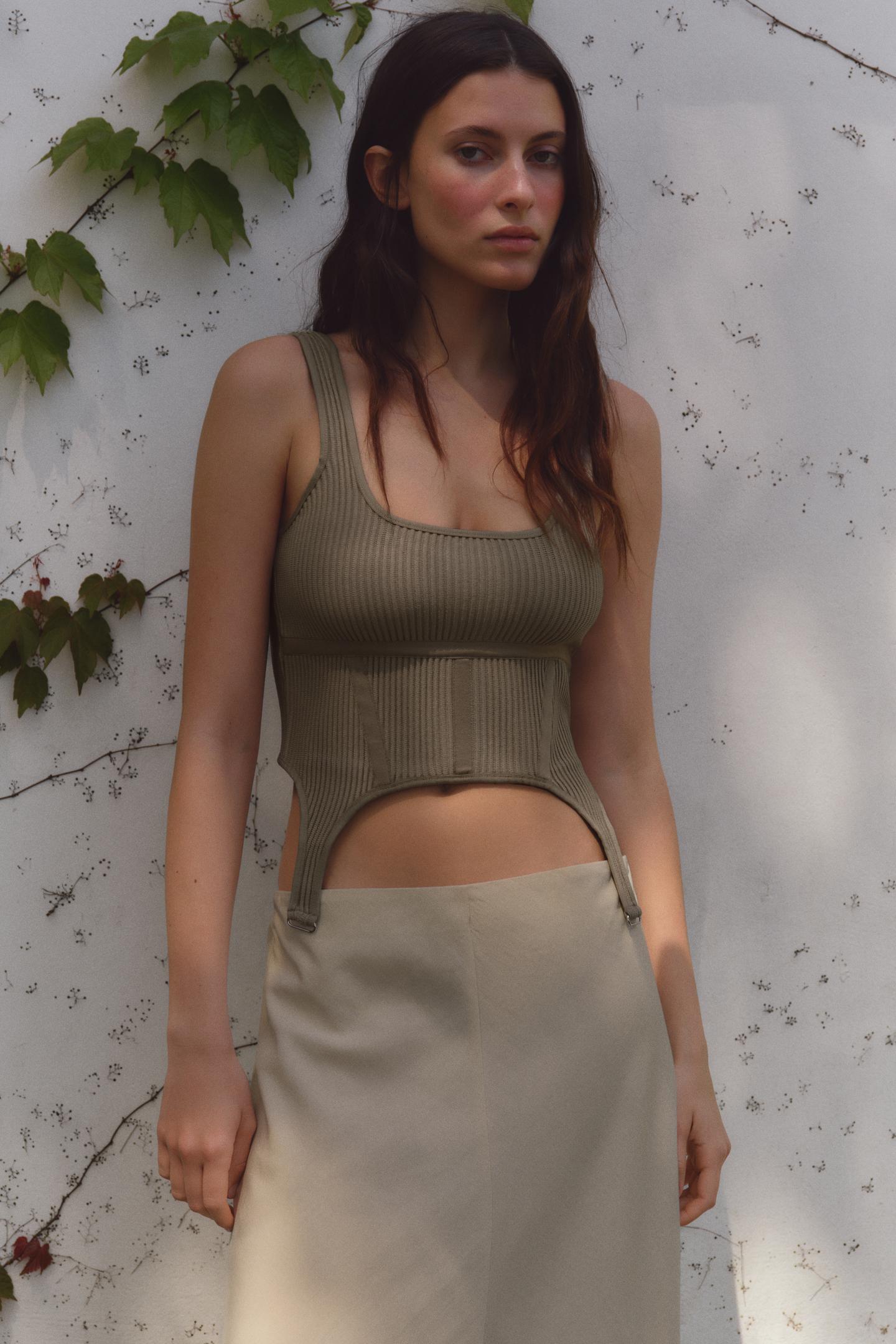 STRUCTURED CORSET TOP